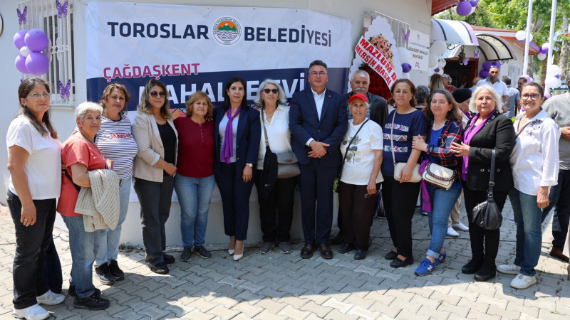 TOROSLAR’IN İLK MAHALLE EVİ AÇILDI