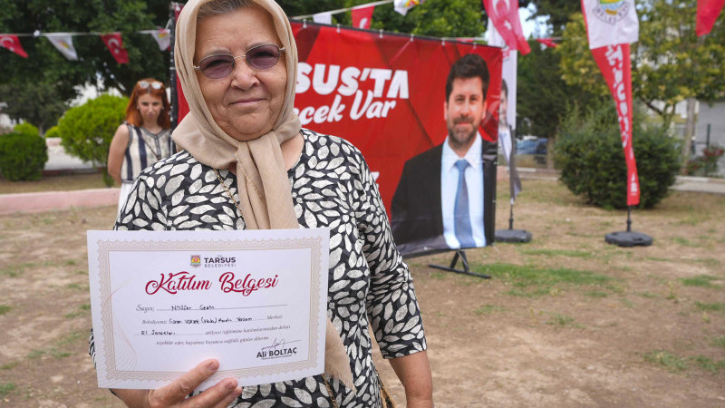 TARSUS BELEDİYESİ’NDEN HER YAŞA EĞİTİM, HER GÖNÜLE DOKUNUŞ