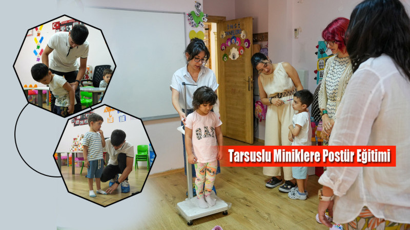 Tarsus Belediyesi’nden Miniklere Sağlıklı Yaşam Eğitimi
