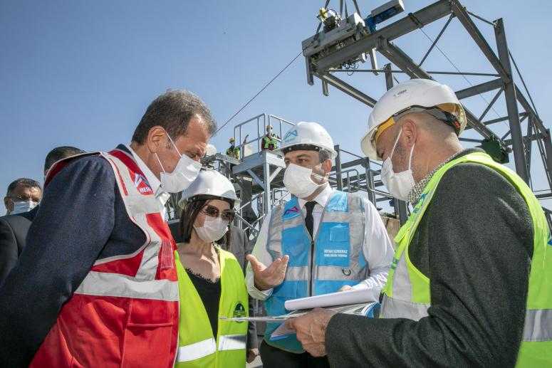 BAŞKAN SEÇER, TARSUS ATIKSU ARITMA TESİSİ’NDEKİ ÇALIŞMALARI İNCELEDİ