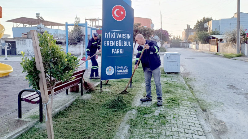 Akdeniz’de Park, Yeşil Alan Ve Spor Tesisleri Bakımdan Geçiyor