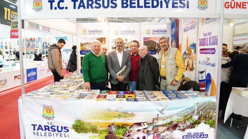 Tarsus Belediyesi 225 Bin Kişinin Ziyaret Ettiği Çukurova 15. Kitap Fuarı’nda Tarsus'u Başarıyla Tem