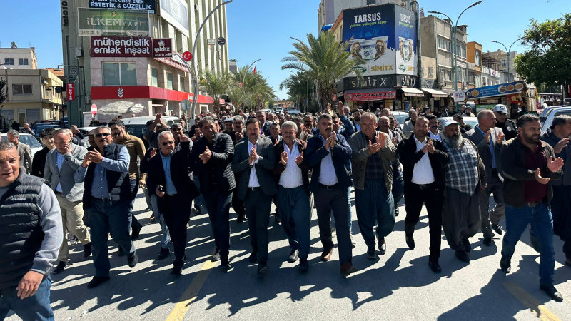 Ak Parti  Mersin Milletvekili A. Adayı Mehmet Akdoğan’a Tarsus’ta Coşkulu  Karşılama