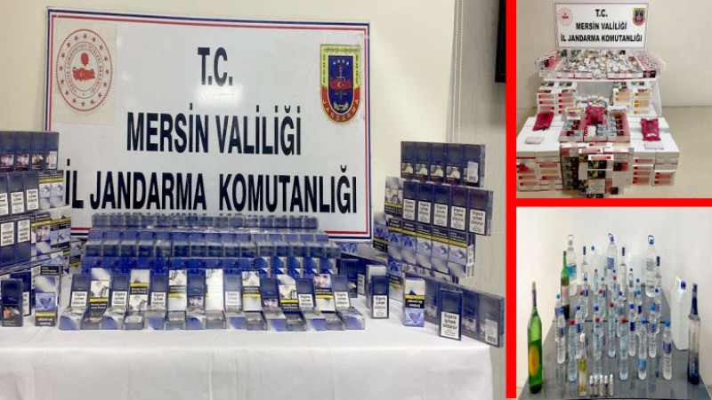 Jandarma’dan Kaçak Sigara Ve Sahte Alkollü İçki Operasyonu: 3 Gözaltı