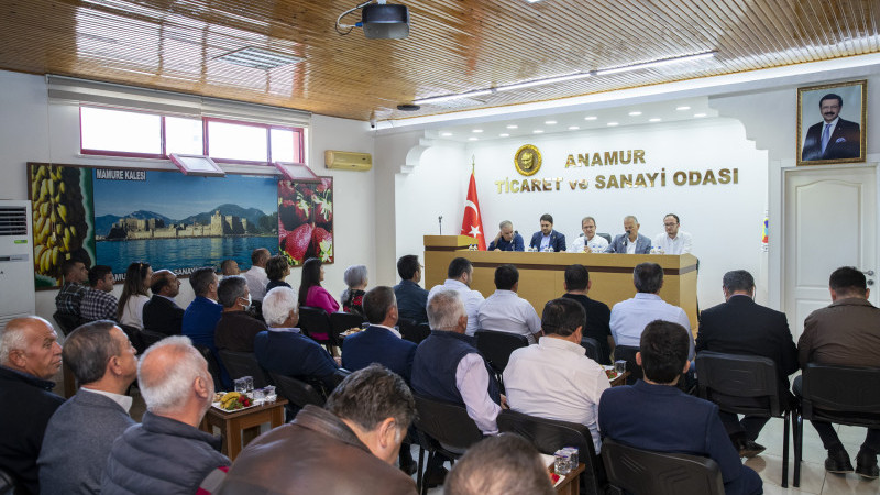 Başkan Seçer Anamur Halkıyla Bir Araya Geldi  