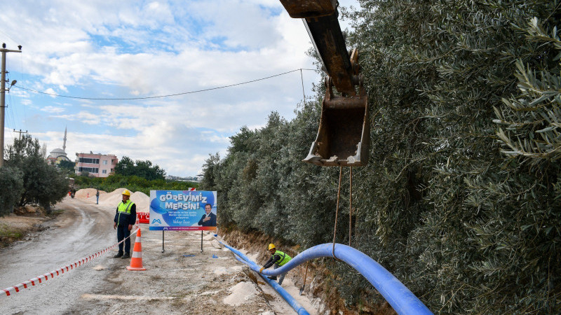 MESKİ, Kocahasanlı Ve Üçtepe Mahallelerinin İçmesuyu Hatlarını Yeniliyor