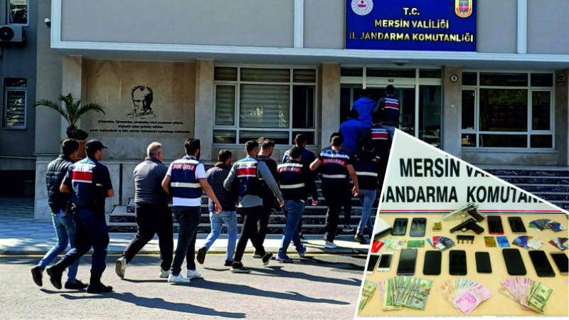 Mersin’de Yasadışı Bahis Operasyonu:  18 Şüpheli Gözaltına Alındı