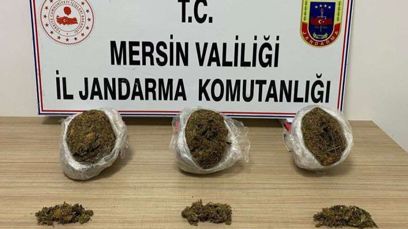 MERSİN'DE UYUŞTURUCU  OPERASYONU 3 GÖZALTI 