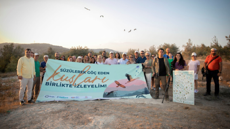 Mersin Haber/ Göçmen Kuşlar, Mersin’den Afrika’ya Uğurlandı