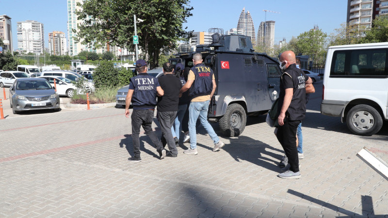 Mersin Polisinden Terör Örgütlerine Operasyon