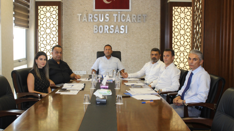 Tarsus Ticaret Borsası Başkanı Teke, 