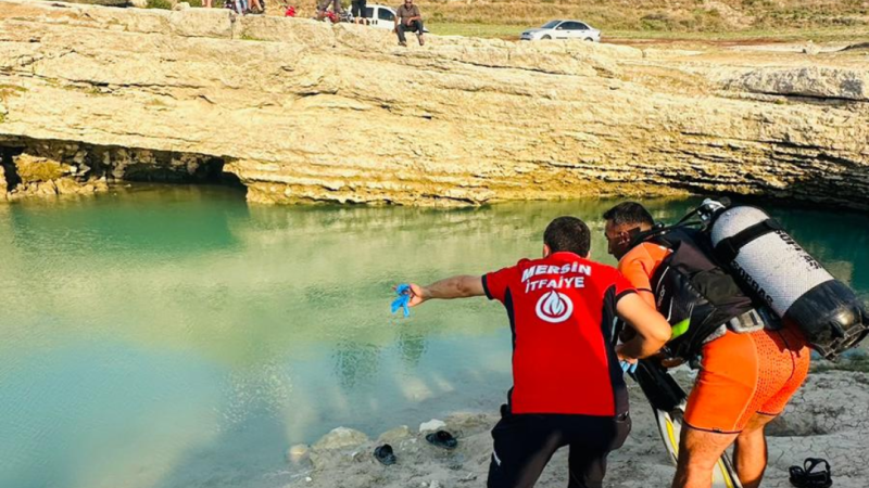 Suriye uyruklu  genç Berdan Baraj gölünde boğuldu 