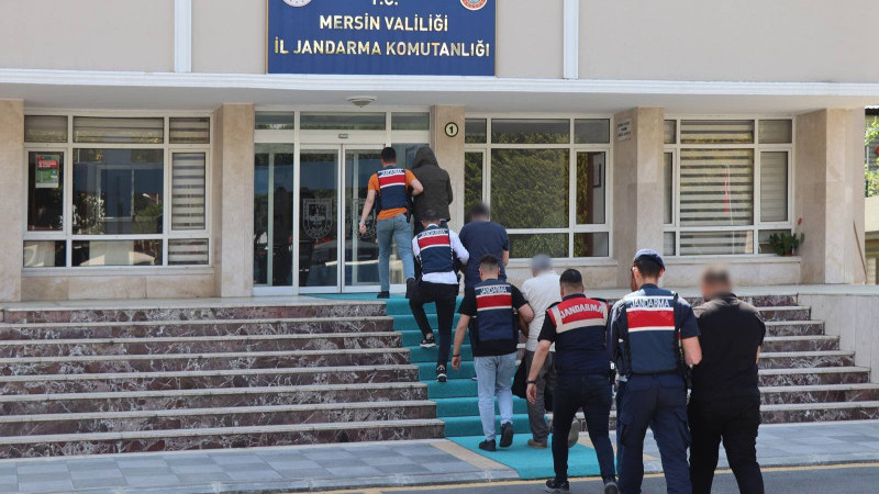  Mersin’de uluslararası uyuşturucu ticareti yapan suç örgütüne operasyon 