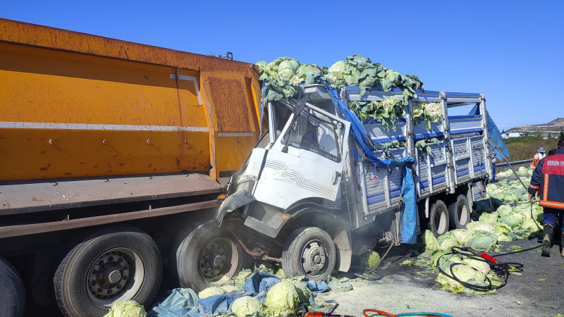 Mersin’de otoyolda yaşanan feci kaza