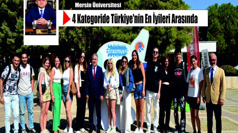 Mersin Üniversitesi Türkiye’nin En İyileri Arasında