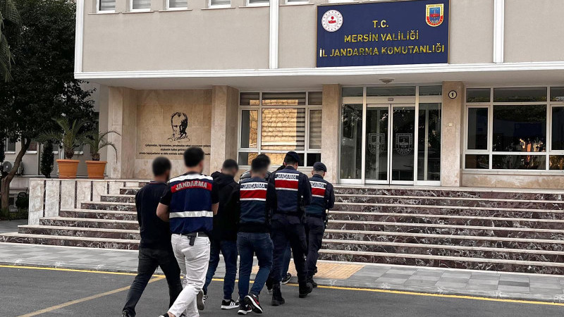 Mersin’de terör operasyonu: 5 şüpheli tutuklandı 