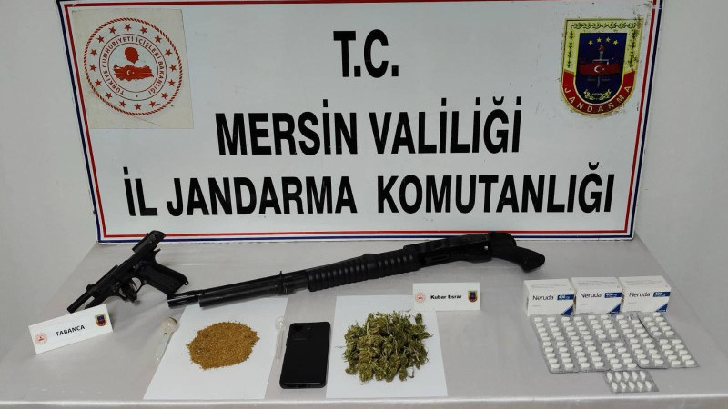 Tarsus Silifke ve Çamlıyayla’da uyuşturucu operasyonu 4 gözaltı