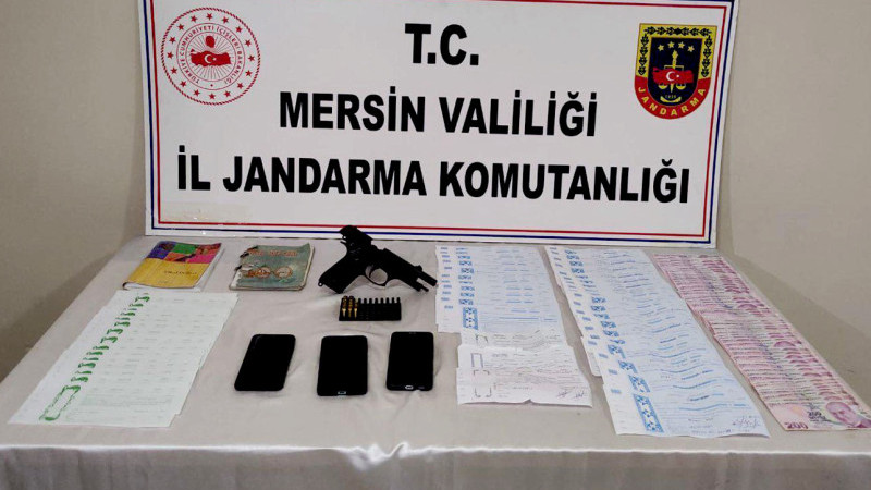 MERSİN’DE  TEFECİLERE OPERASYON: 3 KİŞİ TUTUKLANDI