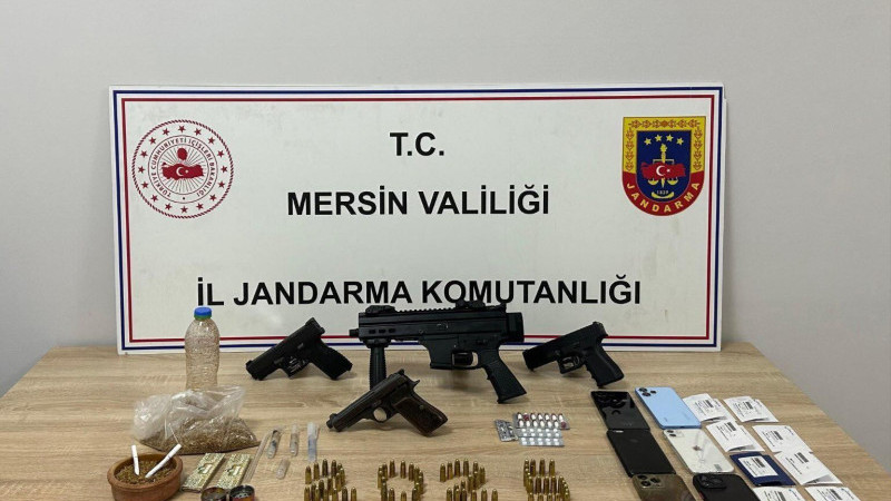 MERSİN’DE SUÇ ÖRGÜTÜNE OPERASYON: 4 GÖZALTI