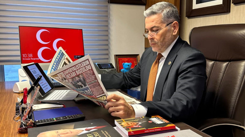 MHP MERSİN MİLLETVEKİLİ DR. LEVENT UYSAL 10 OCAK ÇALIŞAN GAZETECİLER GÜNÜNÜ KUTLADI