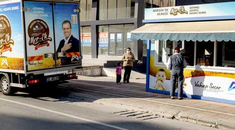 MER-EK’TE SOKAĞA ÇIKMA YASAĞINDA DA ÜRETİM SÜRDÜ