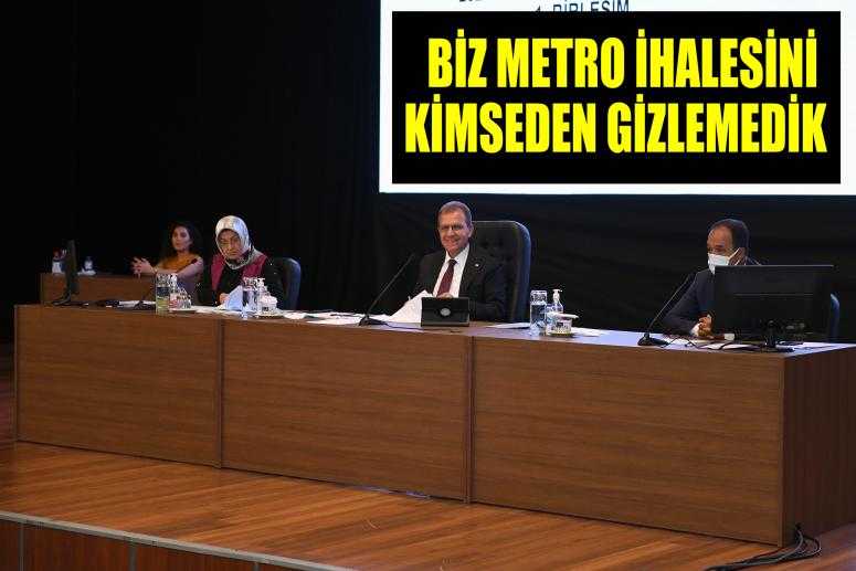 BAŞKAN SEÇER: “METRO, RAYLI SİSTEMLER İÇERİSİNDE BİR MODEL”