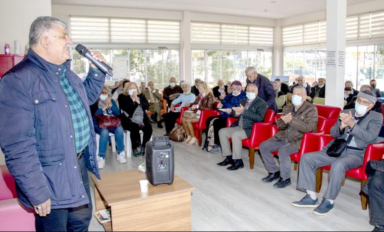 ‘BOZKIRIN TEZENESİ’NİN HAYATI BÜYÜKŞEHİR EMEKLİ EVİ ÜYELERİNE ANLATILDI