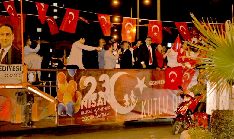 TOROSLAR’DA 23 NİSAN TIRIYLA BAYRAM COŞKUSU